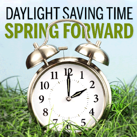 daylight saving time spring forwar
