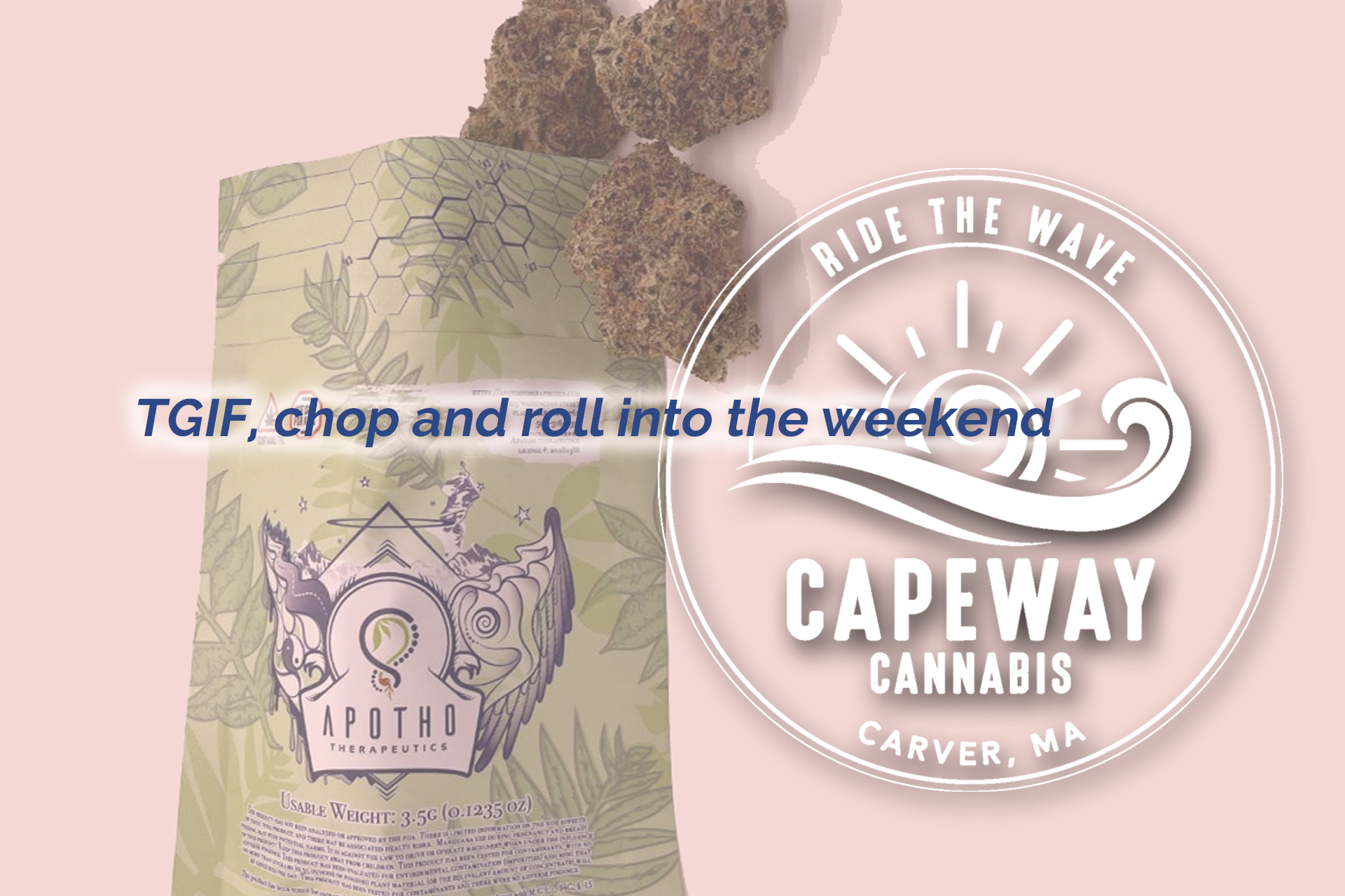 TGIF, chop and ROLL into the weekend!