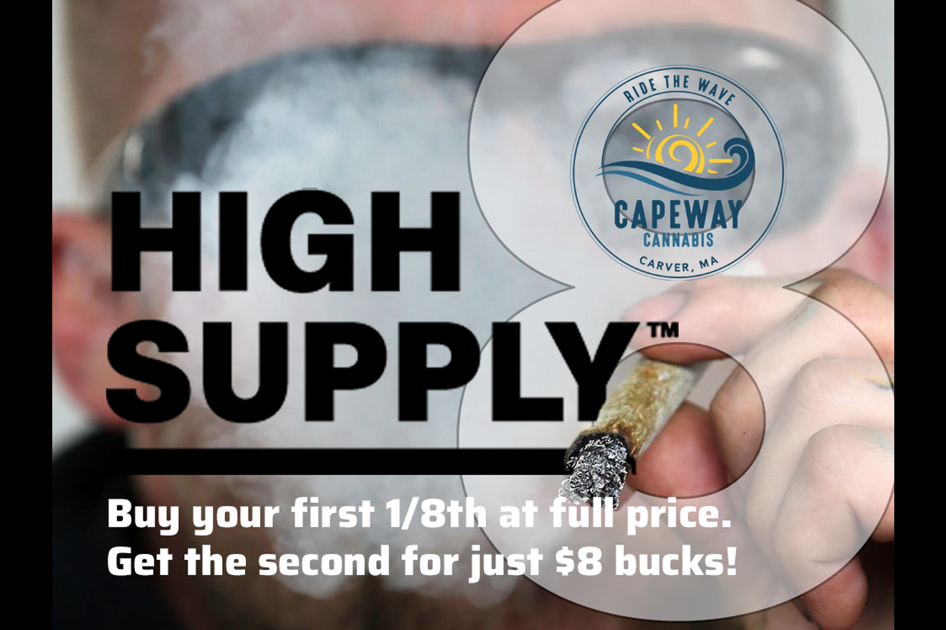 Tomorrow get your second 1:8th for just $8 bucks